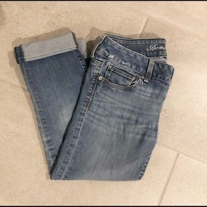 American Eagle Artist (Stretch) Cuffed Jeans (6)